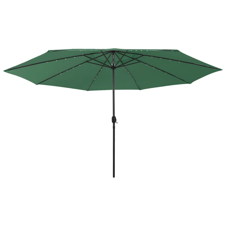 Umbrelă Soare De Grădină Cu Led-Uri, , 400 Cm
