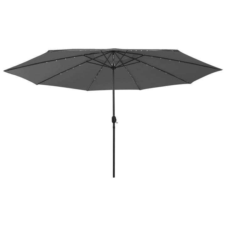 Umbrelă Soare De Grădină Cu Led-Uri, , 400 Cm