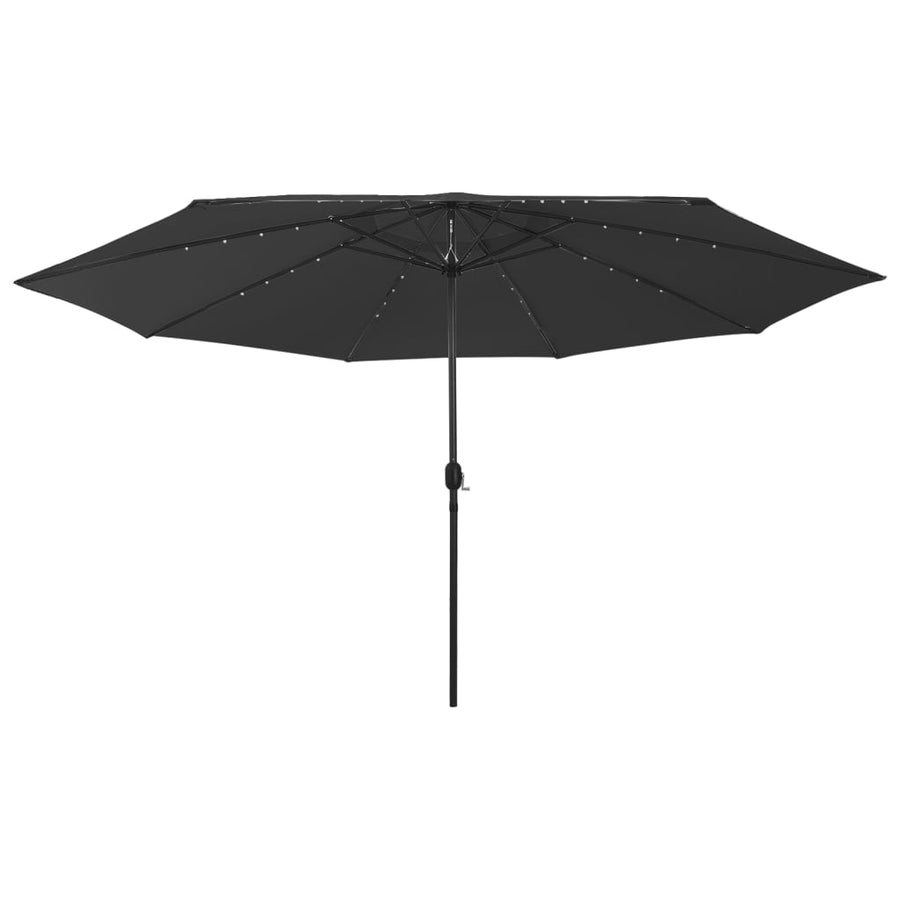 Umbrelă Soare De Grădină Cu Led-Uri, , 400 Cm