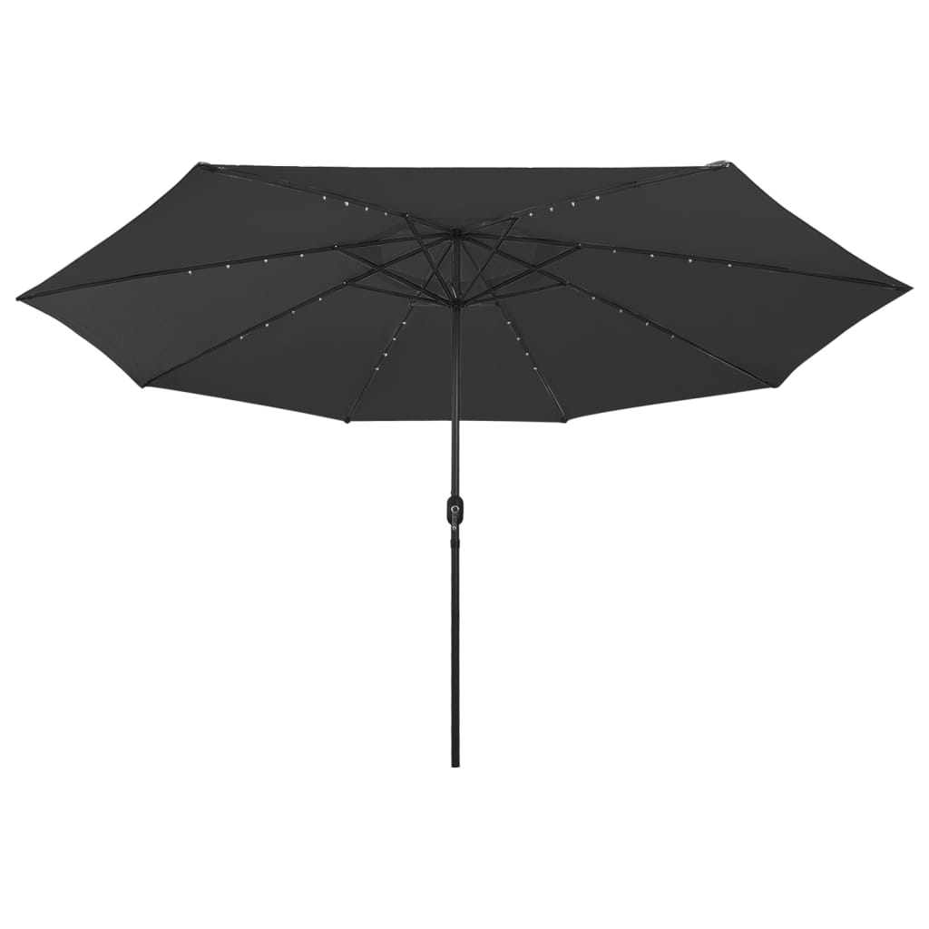 Umbrelă Soare De Grădină Cu Led-Uri, , 400 Cm