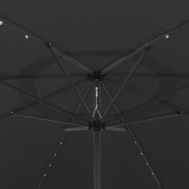Umbrelă Soare De Grădină Cu Led-Uri, , 400 Cm