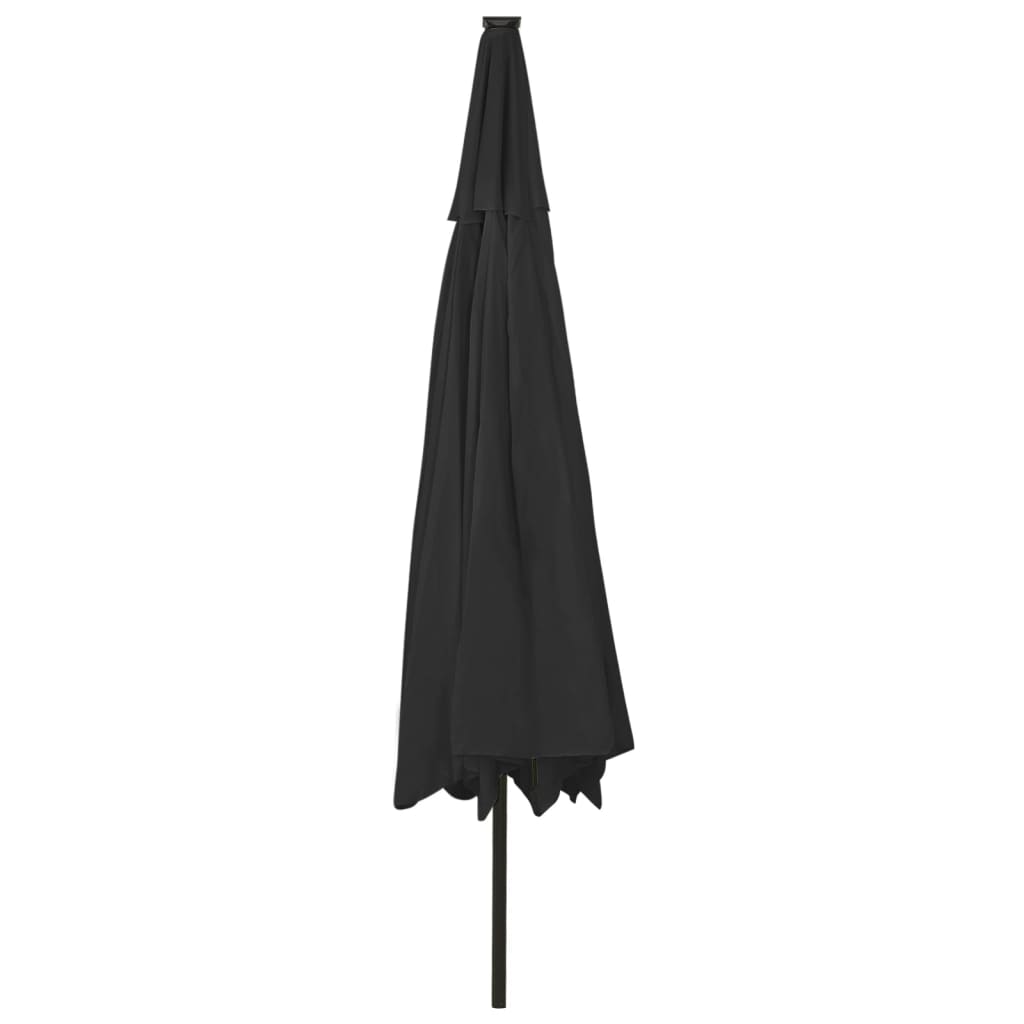 Umbrelă Soare De Grădină Cu Led-Uri, , 400 Cm