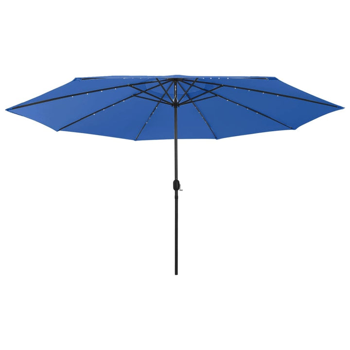 Umbrelă Soare De Grădină Cu Led-Uri, , 400 Cm