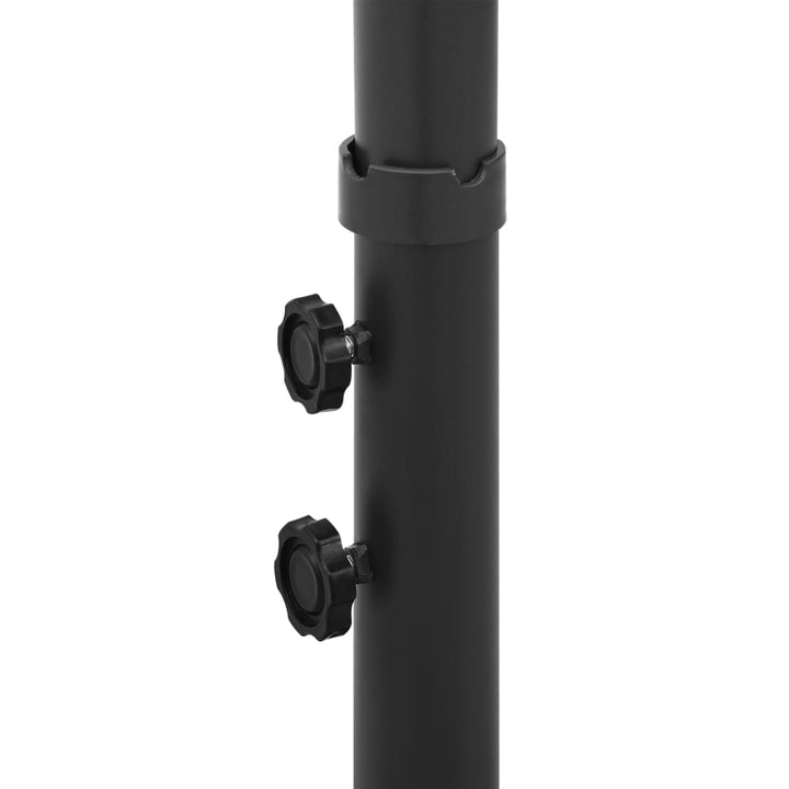 Umbrelă De Soare Dublă, Stâlp Din Oțel, , 600 Cm