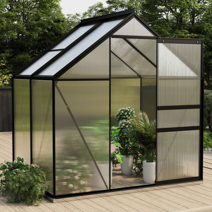 Seră Cu Cadru De Bază, Antracit, 3,61 M², Aluminiu