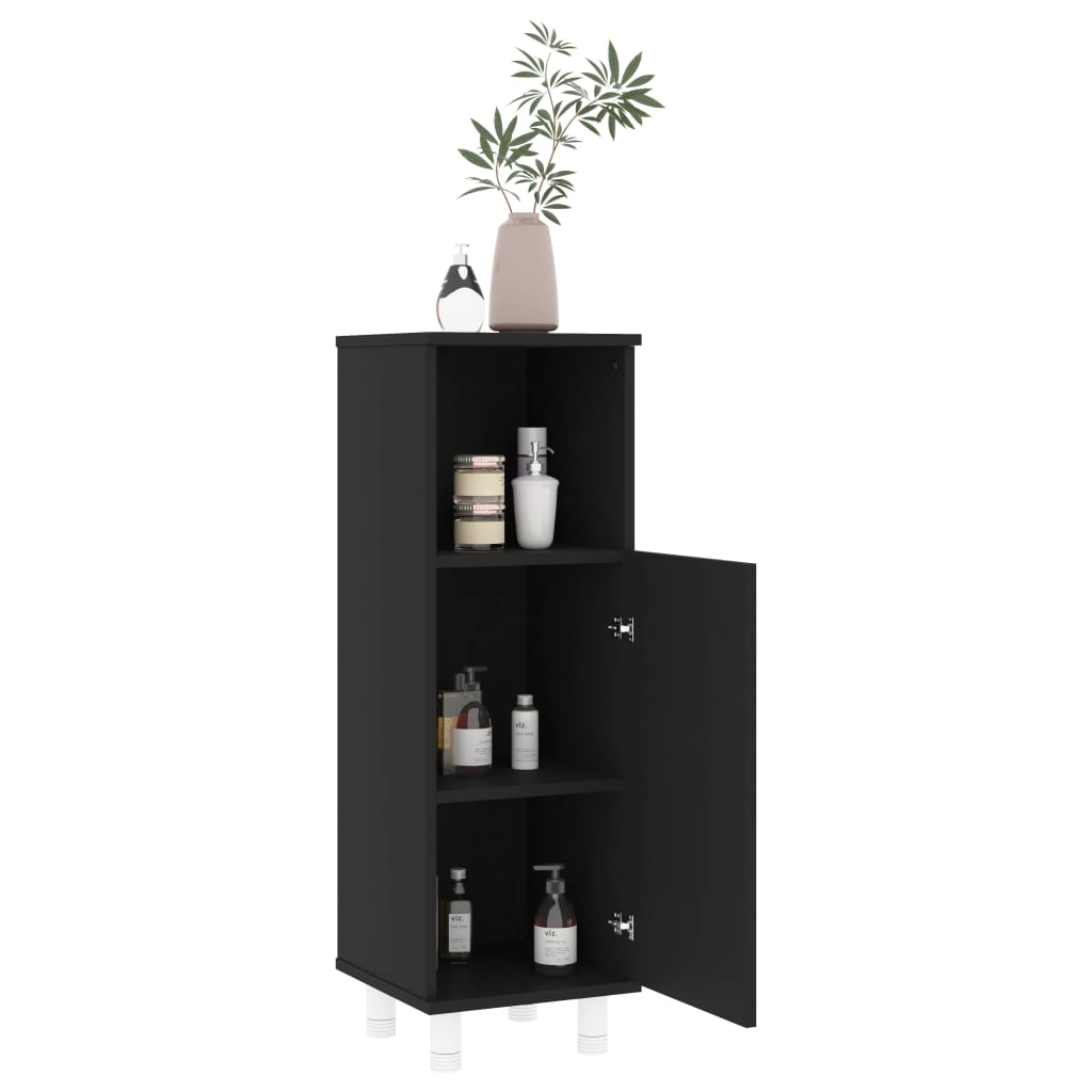 Dulap De Baie, , 30X30X95 Cm, Lemn Prelucrat