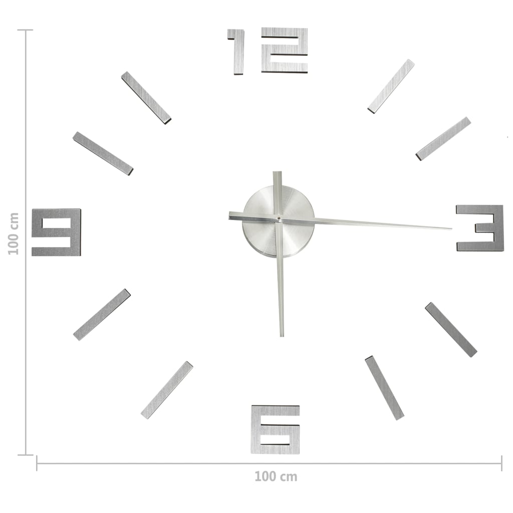 Ceas De Perete 3D, , 100 Cm, Xxl, Design Modern