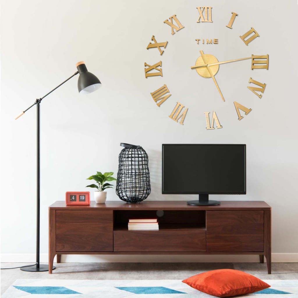 Ceas De Perete 3D, , 100 Cm, Xxl, Design Modern