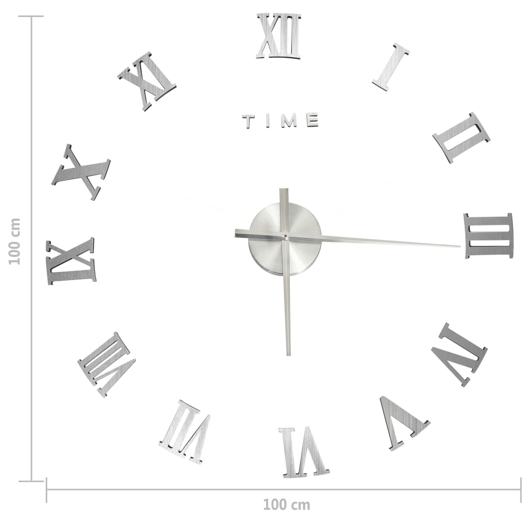 Ceas De Perete 3D, , 100 Cm, Xxl, Design Modern