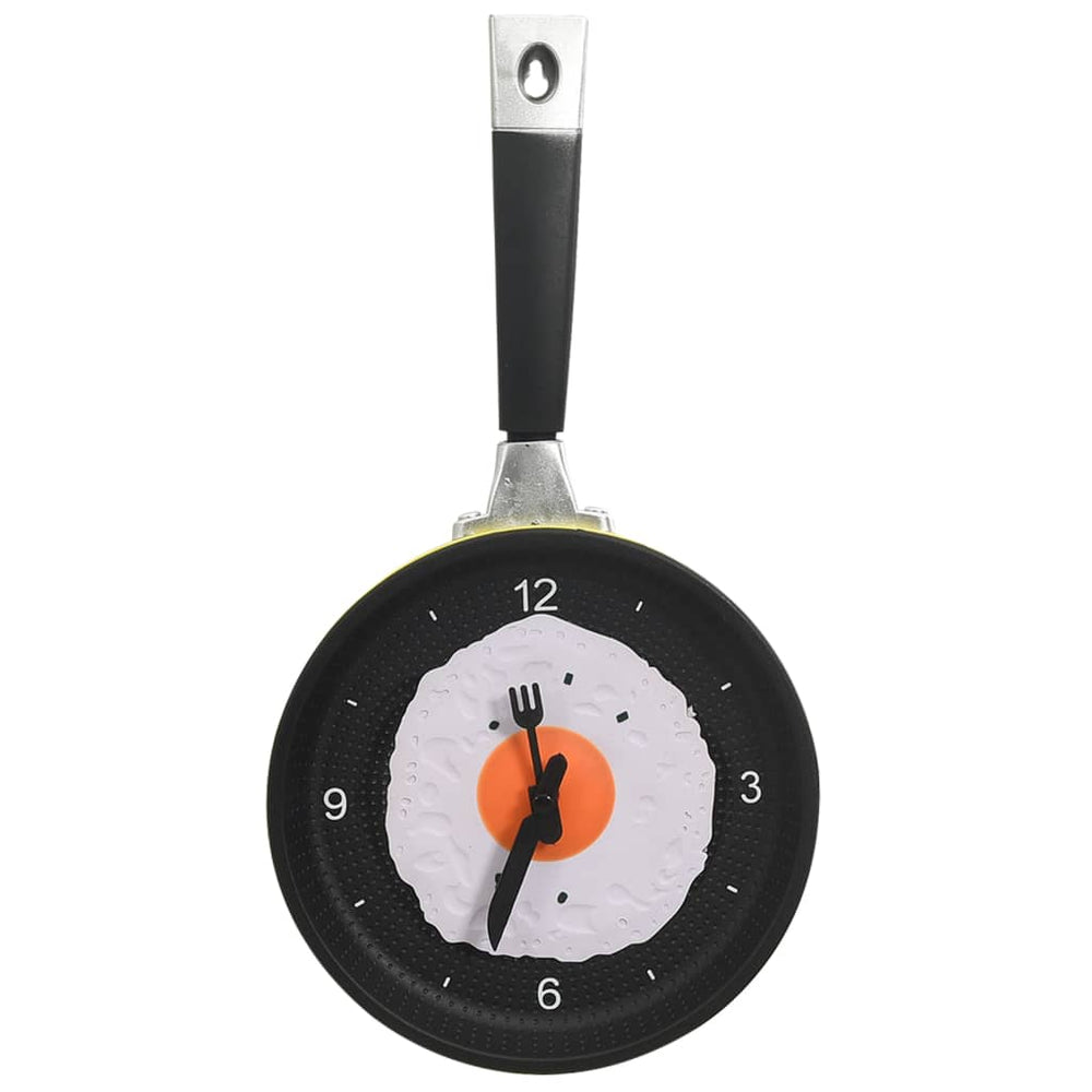 Ceas De Perete Cu Design Tigaie Cu Ou Prăjit, 18,8 Cm