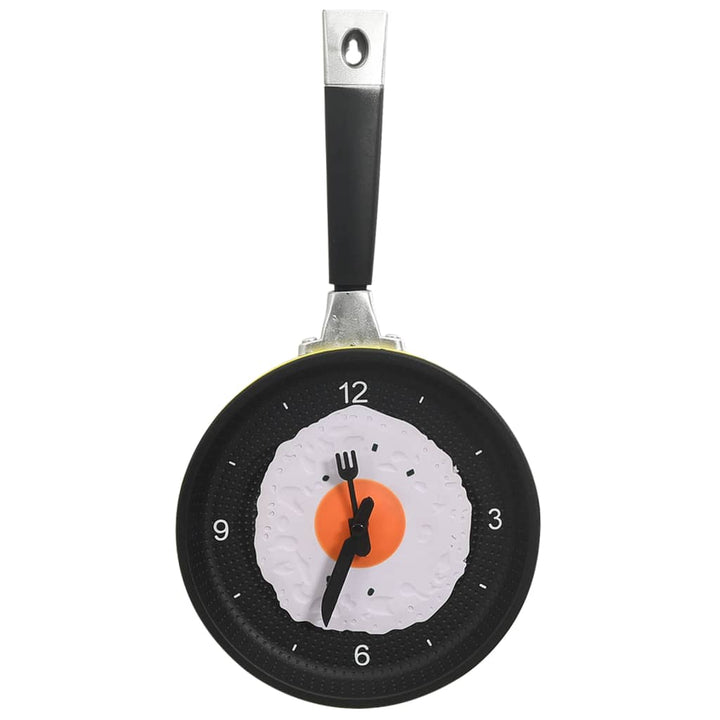 Ceas De Perete Cu Design Tigaie Cu Ou Prăjit, 18,8 Cm
