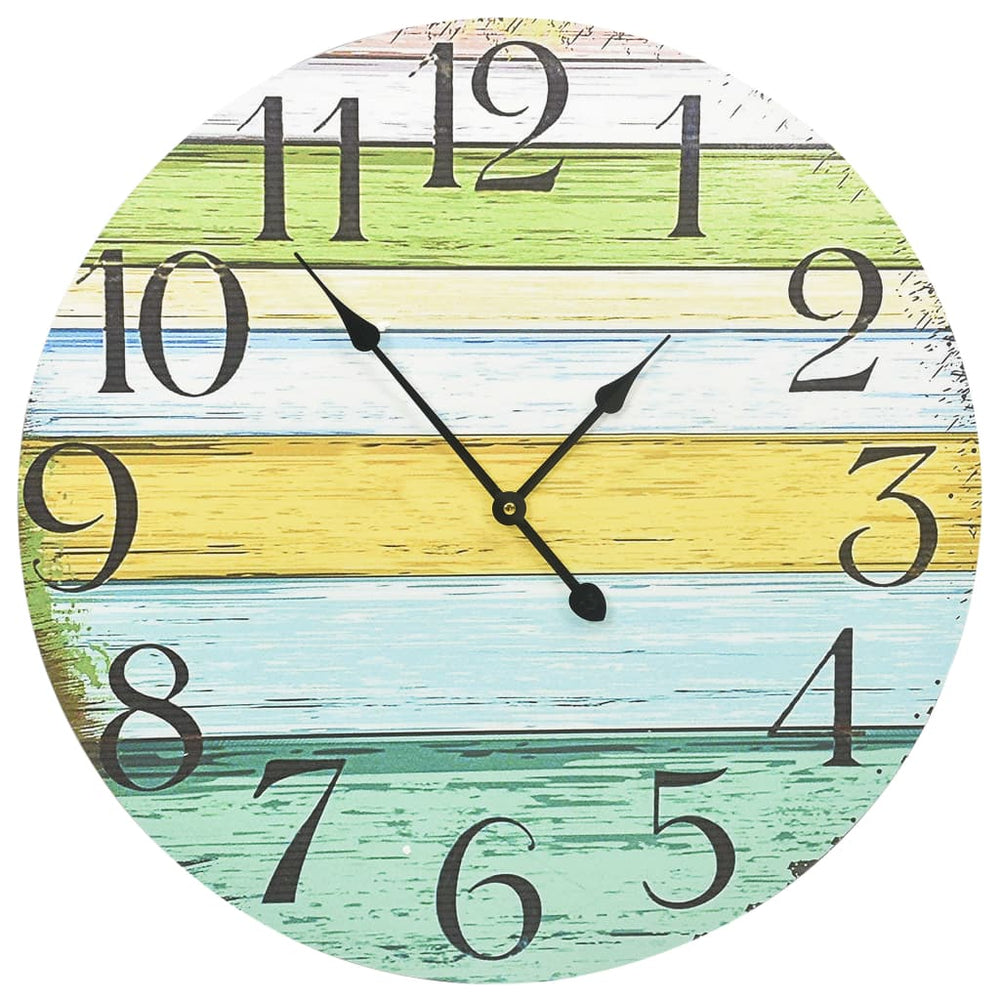 Ceas De Perete, Multicolor, , Mdf