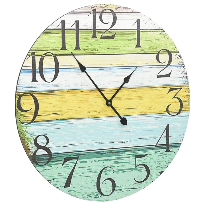Ceas De Perete, Multicolor, , Mdf