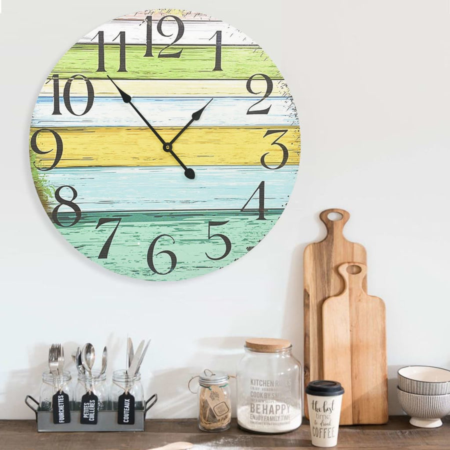 Ceas De Perete, Multicolor, , Mdf
