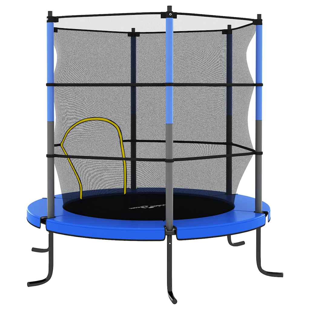 Trambulină Cu Plasă De Siguranță, , 140X160Cm, Rotund
