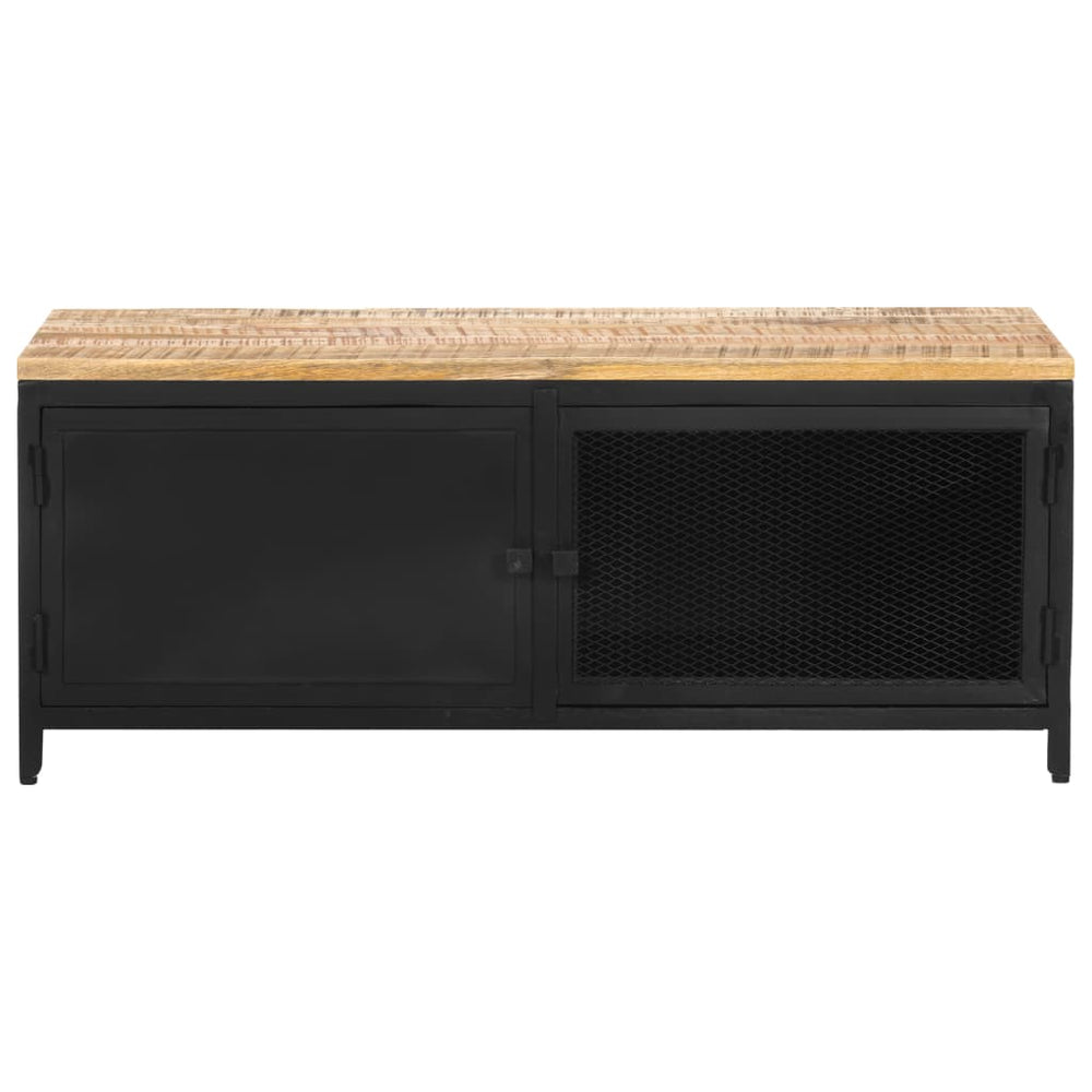 Măsuță De Cafea, 90 X 50 X 37, Lemn Masiv De Mango Nefinisat