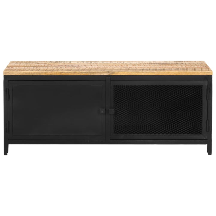 Măsuță De Cafea, 90 X 50 X 37, Lemn Masiv De Mango Nefinisat