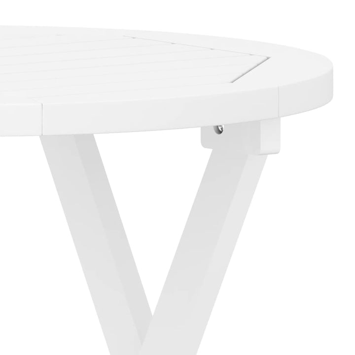 Masă De Grădină Pliabilă, , Ø 46 Cm, Lemn Masiv De Acacia