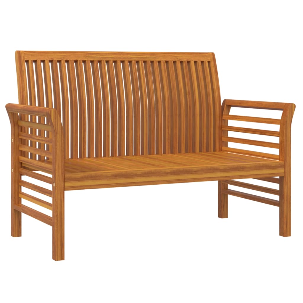 Set Mobilier Grădină Cu Perne , 2 Piese, Lemn Masiv