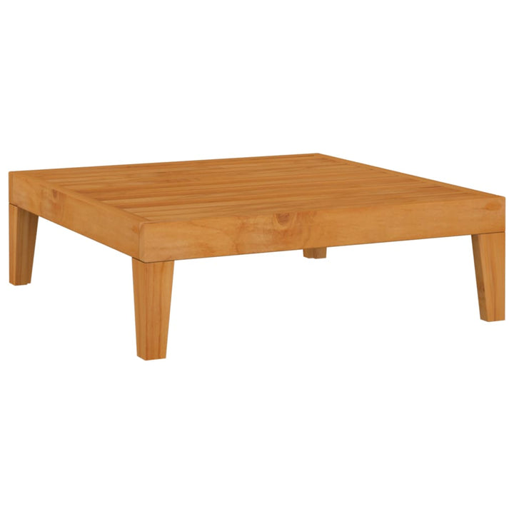 Taburet Modular, Cu Pernă Alb , Lemn Masiv De Acacia