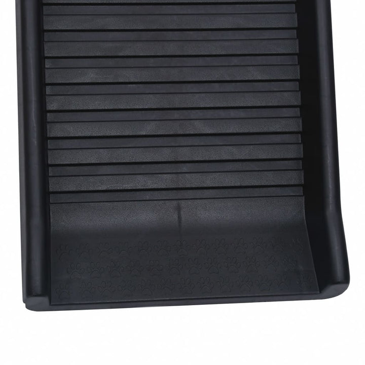 Rampă Pentru Câini Pliabilă, Negru, 155,5 X 40 X 15,5 Cm