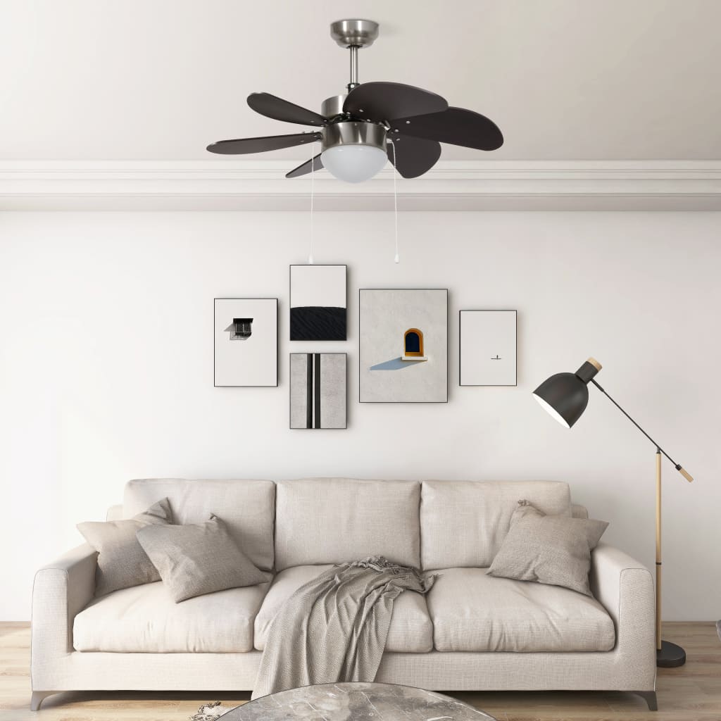 Ventilator Tavan Cu Iluminare, , 76 Cm
