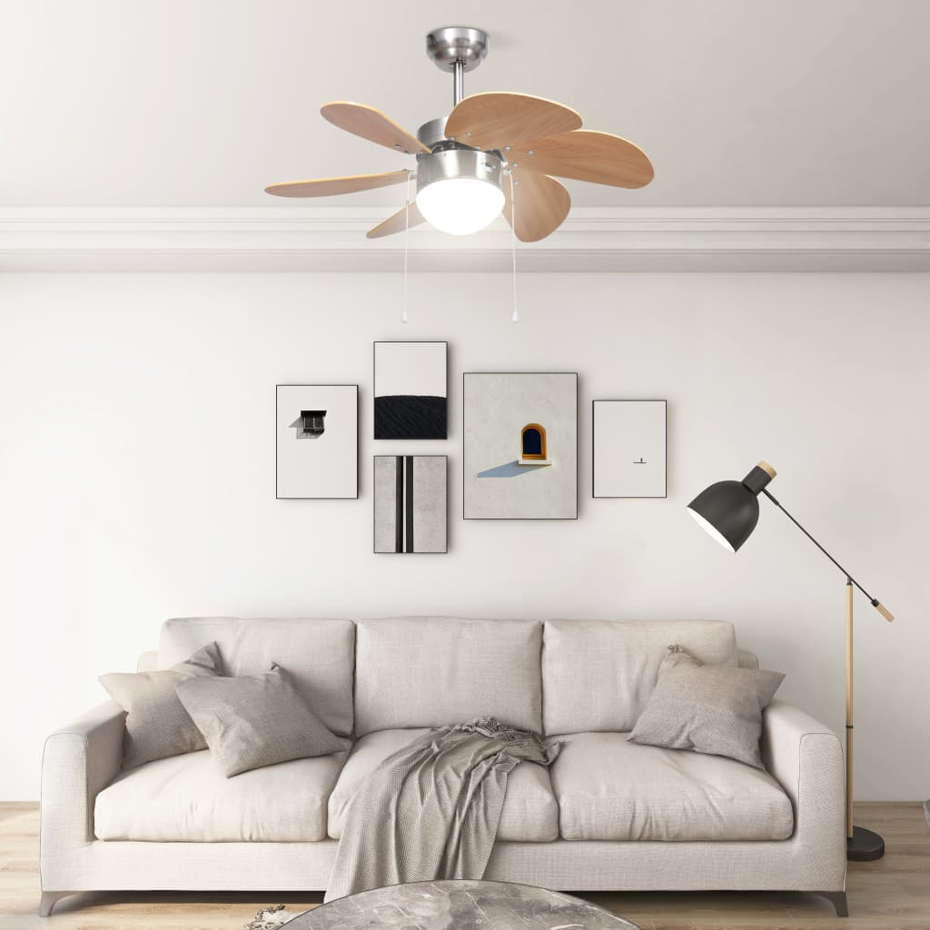 Ventilator Tavan Cu Iluminare, , 76 Cm