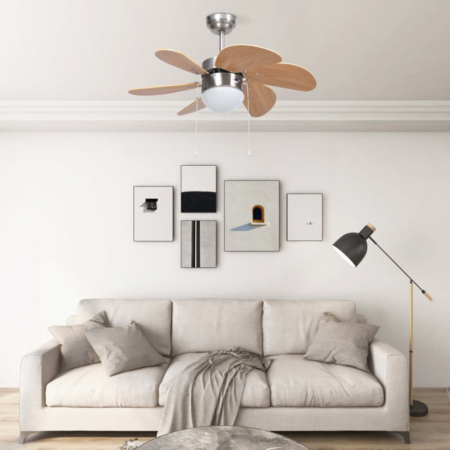 Ventilator Tavan Cu Iluminare, , 76 Cm