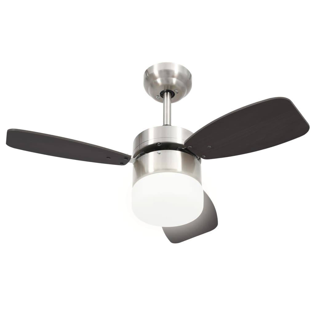 Ventilator Tavan Cu Iluminare/Telecomandă, , 76 Cm