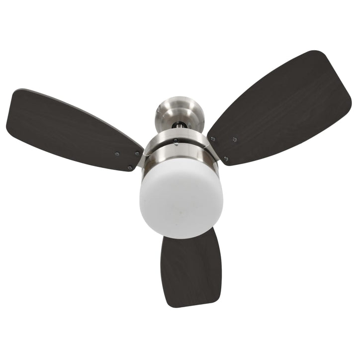 Ventilator Tavan Cu Iluminare/Telecomandă, , 76 Cm