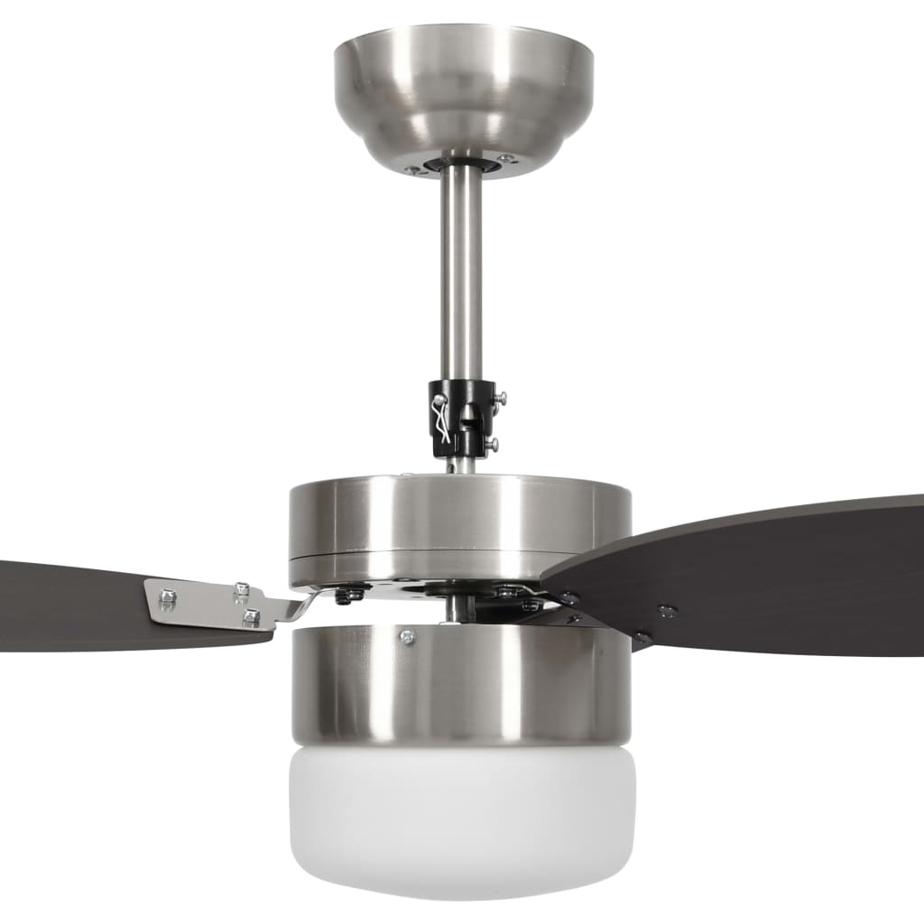 Ventilator Tavan Cu Iluminare/Telecomandă, , 76 Cm