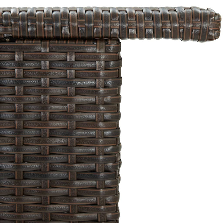 Masă De Bar De Grădină, , 120X55X110 Cm, Poliratan