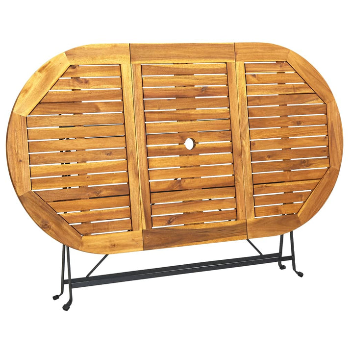 Masă De Grădină, , Lemn Masiv De Acacia, Oval