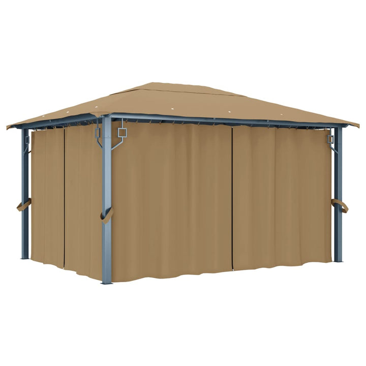 Pavilion Cu Perdele, , , Aluminiu