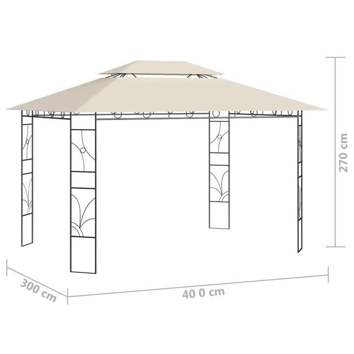 Pavilion, , 4X3X2,7 M, 160 G/M²