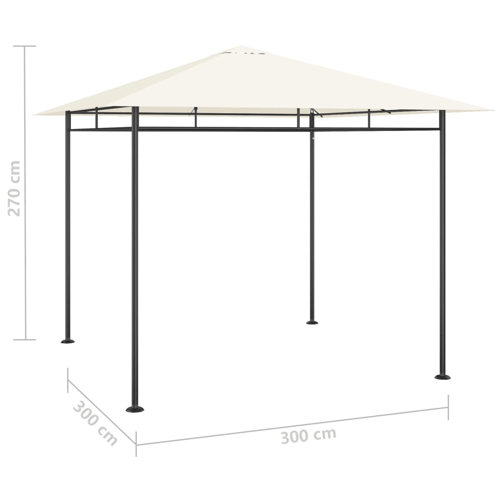 Pavilion, , 3X3X2,7 M, 180 G/M²