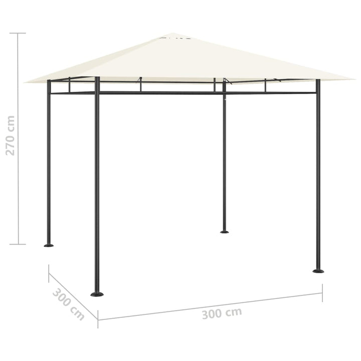 Pavilion, , 3X3X2,7 M, 180 G/M²