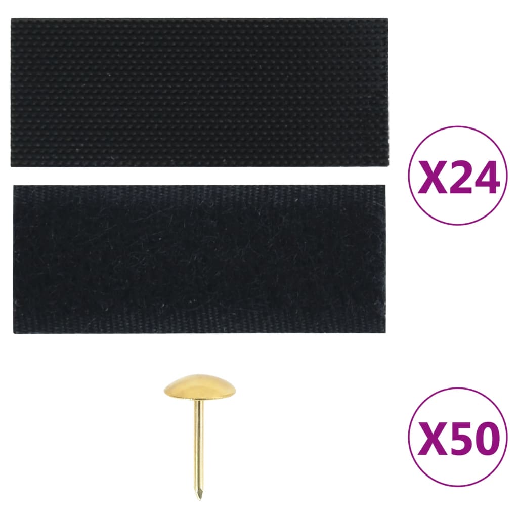 Perdea De Ușă Anti-Insecte Cu Magnet, 2 Buc., Negru,