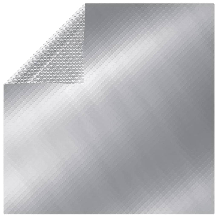 Folie Solară Plutitoare Piscină Dreptunghiular Argintiu 6X4M Pe