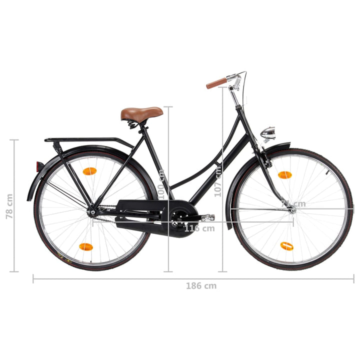 Holland Dutch Bicicletă 28 Inci Roată 57 Cm Cadru Masculin