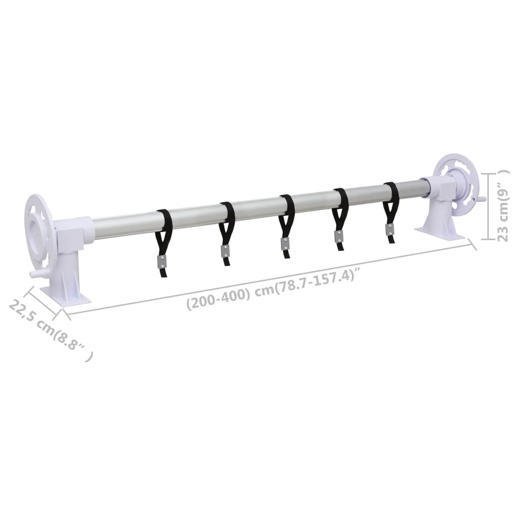 Derulator De Prelată Pentru Piscină Cu Bază Din Plastic