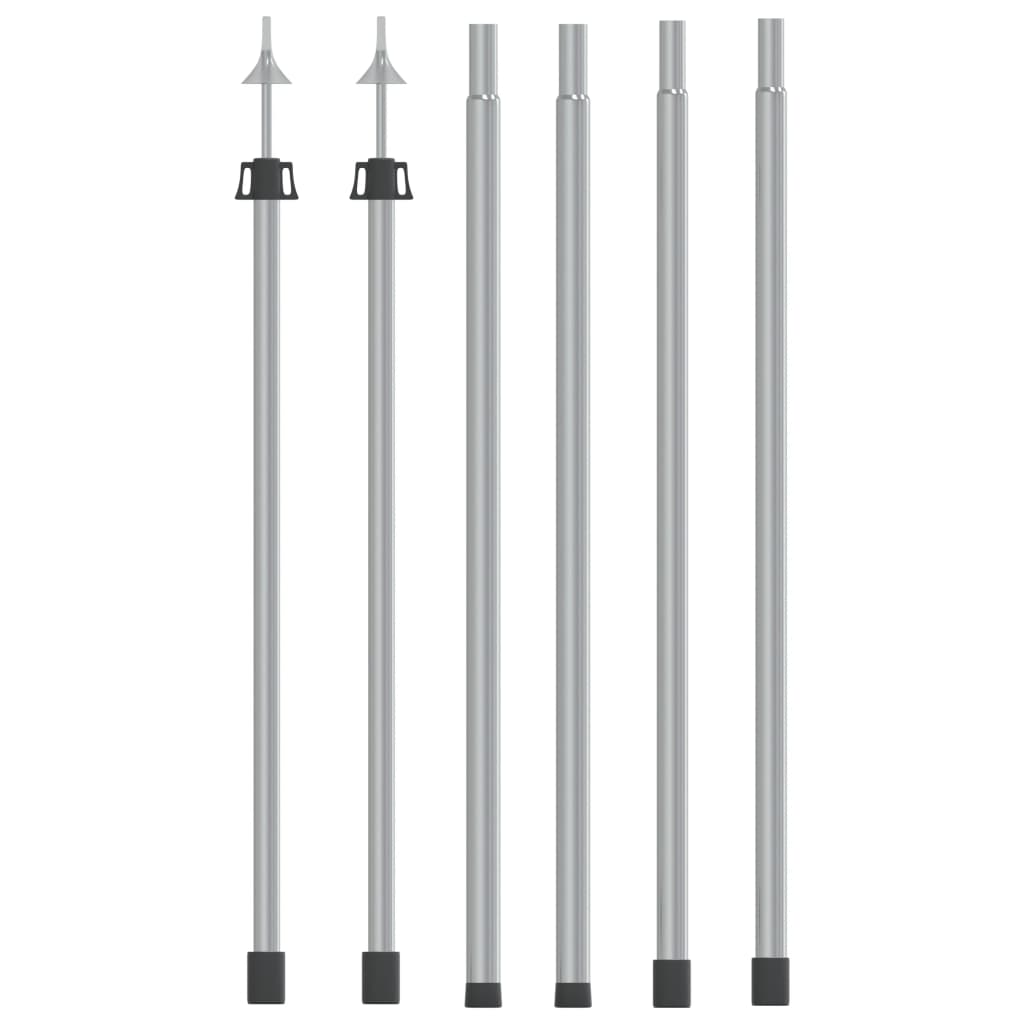 Stâlp Telescopic Pentru Prelată, 102-260 Cm, Aluminiu