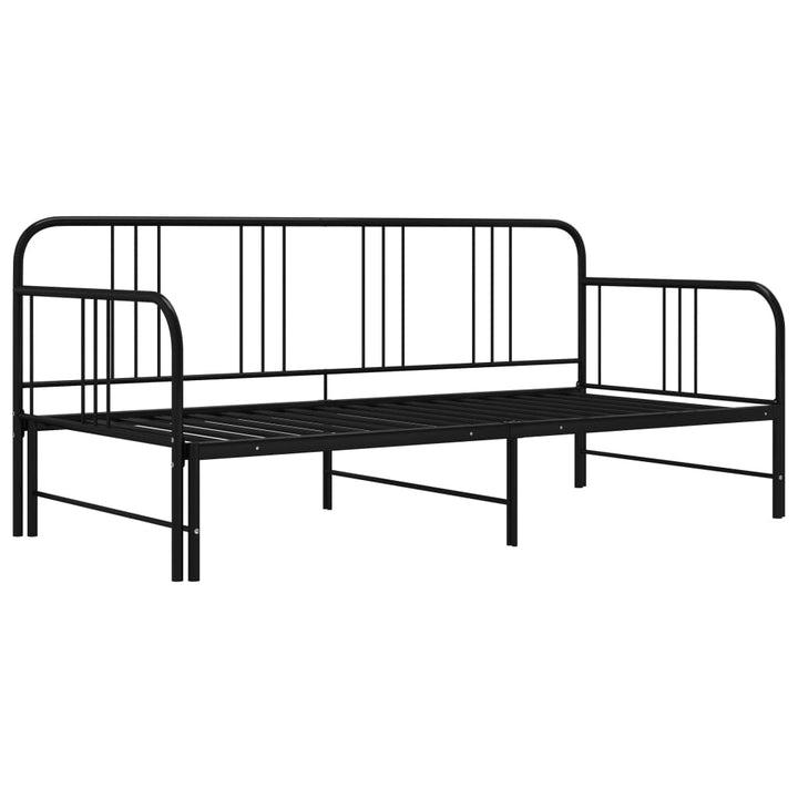 Cadru Pat Canapea Extensibilă, , 90 X 200 Cm, Metal