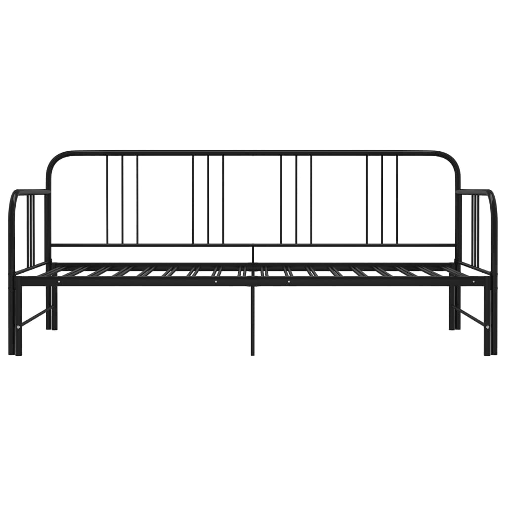 Cadru Pat Canapea Extensibilă, , 90 X 200 Cm, Metal