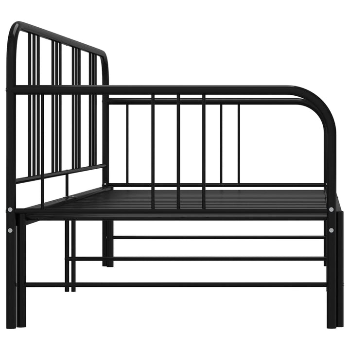 Cadru Pat Canapea Extensibilă, , 90 X 200 Cm, Metal