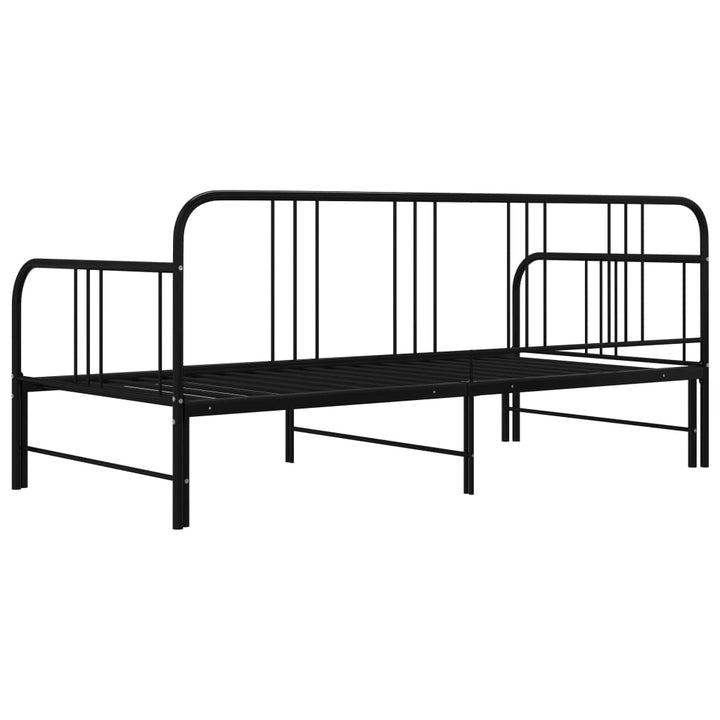 Cadru Pat Canapea Extensibilă, , 90 X 200 Cm, Metal