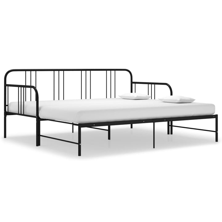 Cadru Pat Canapea Extensibilă, , 90 X 200 Cm, Metal