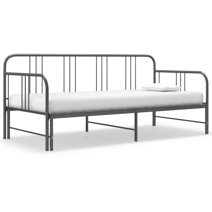 Cadru Pat Canapea Extensibilă, , 90 X 200 Cm, Metal