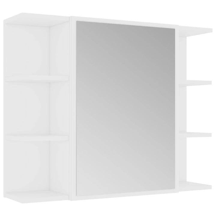 Set Mobilier De Baie, 4 Piese, , Lemn Prelucrat