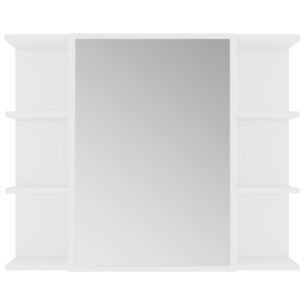 Set Mobilier De Baie, 4 Piese, , Lemn Prelucrat